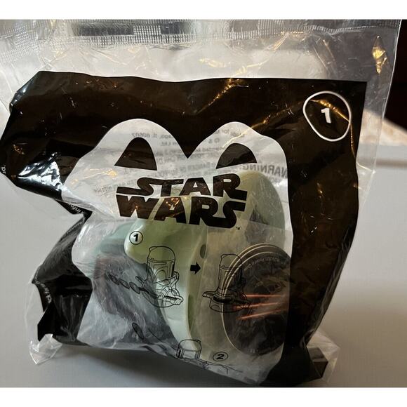 2021 McDONALD'S Star Wars Happy Meal Toy Boba Fett #1 Sealed NEW NIP - Picture 1 of 7